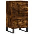 Miniatyrbilde 1 av 11: vidaXL Skjenk røkt eik 40x35x70 cm konstruert tre