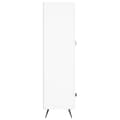 Miniatyrbillede 7 af 11: vidaXL skab 69,5x31x115 cm konstrueret træ hvid