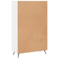 Miniatyrbillede 8 af 11: vidaXL skab 69,5x31x115 cm konstrueret træ hvid