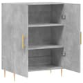 Pikkukuva 6 / 11: vidaXL Senkki betoninharmaa 69,5x34x90 cm tekninen puu