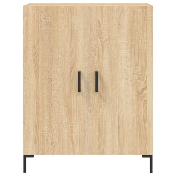 vidaXL Skjenk sonoma eik 69,5x34x90 cm konstruert tre
