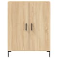 Miniatyrbilde 5 av 11: vidaXL Skjenk sonoma eik 69,5x34x90 cm konstruert tre