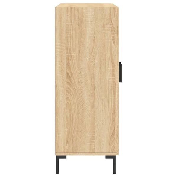 vidaXL Skjenk sonoma eik 69,5x34x90 cm konstruert tre