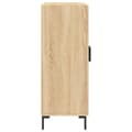 Miniatyrbilde 7 av 11: vidaXL Skjenk sonoma eik 69,5x34x90 cm konstruert tre