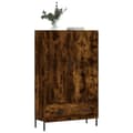 Miniatyrbillede 3 af 11: vidaXL skab 69,5x31x115 cm konstrueret træ røget sonoma-eg