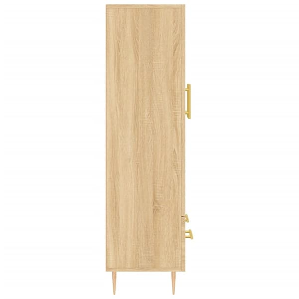 vidaXL skab 69,5x31x115 cm konstrueret træ sonoma-eg