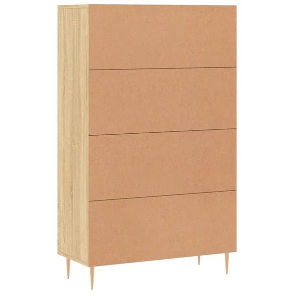 vidaXL skab 69,5x31x115 cm konstrueret træ sonoma-eg