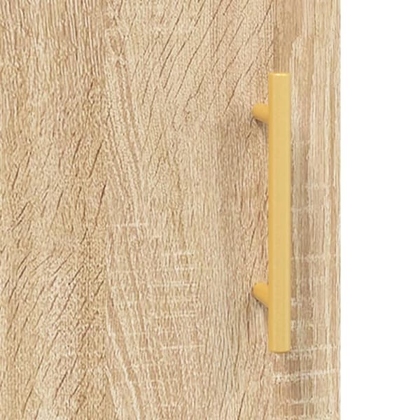 vidaXL skab 69,5x31x115 cm konstrueret træ sonoma-eg