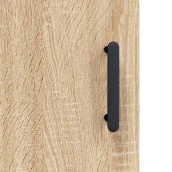 vidaXL Highboard sonoma eik 69,5x31x115 cm konstruert tre