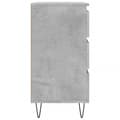 Pikkukuva 7 / 11: vidaXL Senkki betoninharmaa 60x35x70 cm tekninen puu