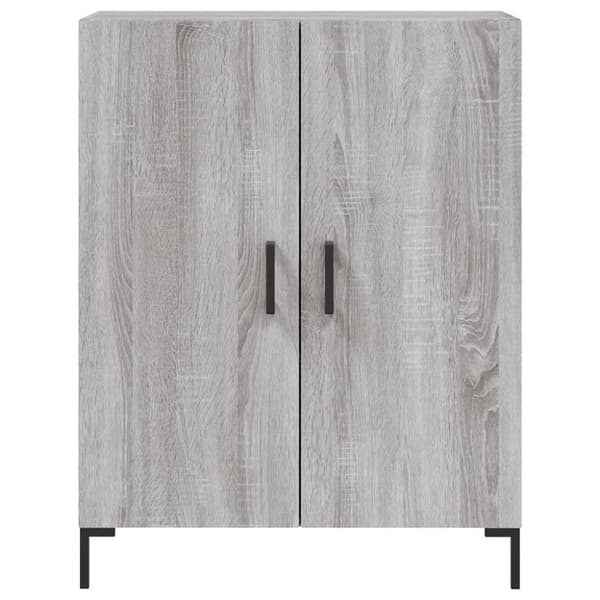 vidaXL Senkki harmaa Sonoma 69,5x34x90 cm tekninen puu