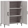 Pikkukuva 6 / 11: vidaXL Senkki harmaa Sonoma 69,5x34x90 cm tekninen puu
