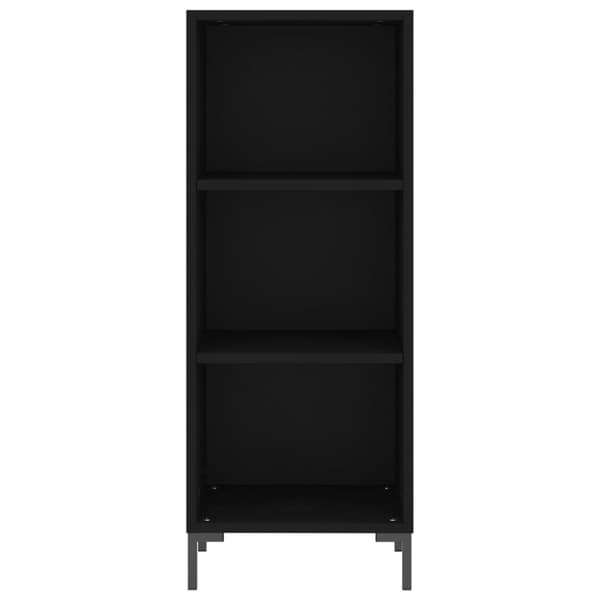 vidaXL Skänk vit 34,5x32,5x90 cm konstruerat trä