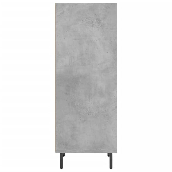 vidaXL skænk 34,5x32,5x90 cm konstrueret træ betongrå