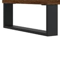 Miniatyrbilde 10 av 11: vidaXL Skjenk brun eik 69,5x34x90 cm konstruert tre