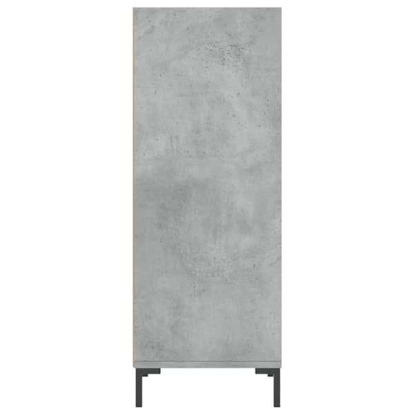 vidaXL Senkki betoninharmaa 34,5x32,5x90 cm tekninen puu