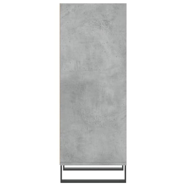 vidaXL Senkki betoninharmaa 34,5x32,5x90 cm tekninen puu