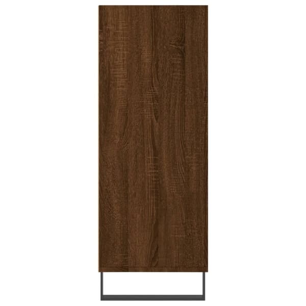 vidaXL skab 69,5x32,5x90 cm konstrueret træ brun sonoma-eg