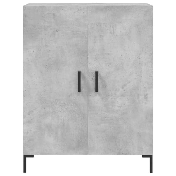 vidaXL Senkki betoninharmaa 69,5x34x90 cm tekninen puu