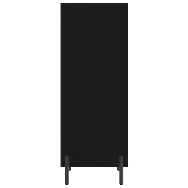 vidaXL Skänk vit 34,5x32,5x90 cm konstruerat trä