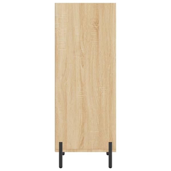 vidaXL skænk 34,5x32,5x90 cm konstrueret træ sonoma-eg