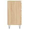 Pikkukuva 7 / 11: vidaXL Senkki Sonoma tammi 60x35x70 cm tekninen puu