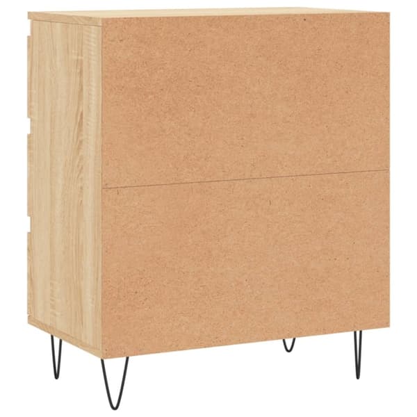 vidaXL Senkki Sonoma tammi 60x35x70 cm tekninen puu