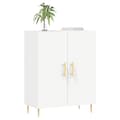 Miniatyrbilde 3 av 11: vidaXL Skjenk hvit 69,5x34x90 cm konstruert tre