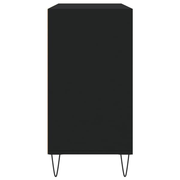 vidaXL Skänk svart 103,5x35x70 cm konstruerat trä