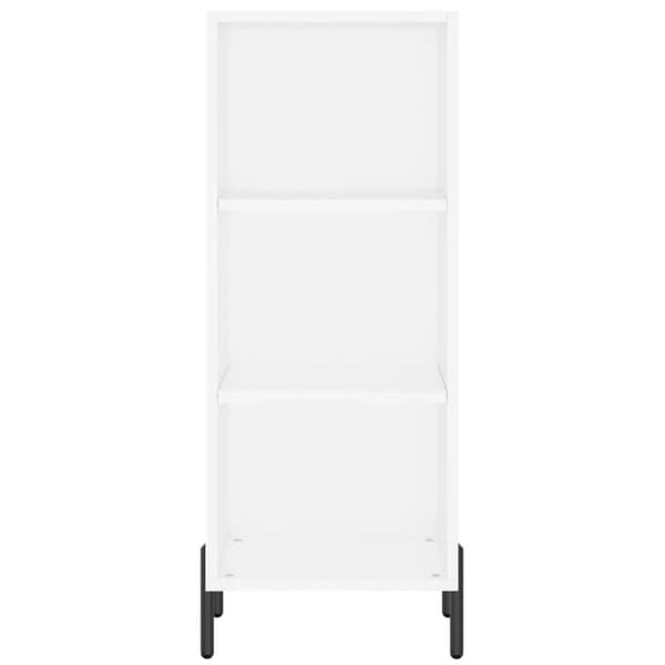 vidaXL Skåp vit 34,5x32,5x90 cm konstruerat trä
