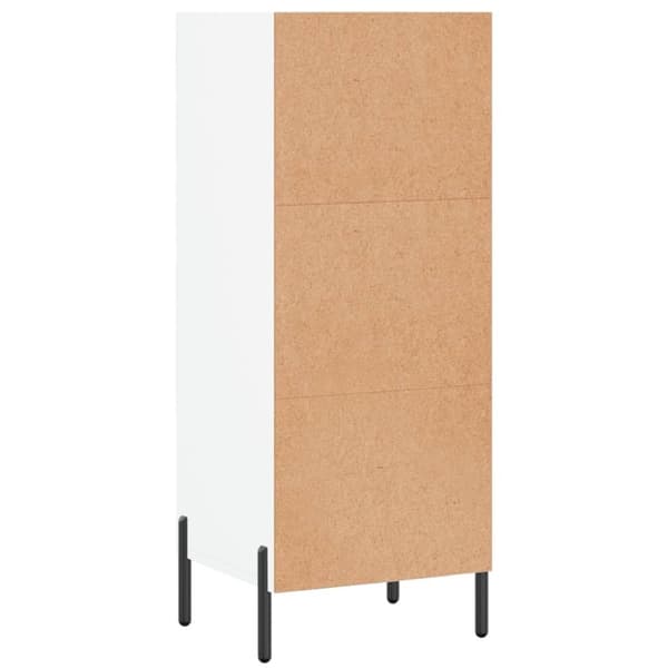 vidaXL Skåp vit 34,5x32,5x90 cm konstruerat trä