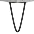 Miniatyrbilde 11 av 11: vidaXL Highboard betonggrå 69,5x31x115 cm konstruert tre