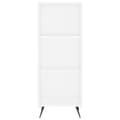 Miniatyrbilde 4 av 10: vidaXL Hylle hvit 34,5x32,5x90 cm konstruert tre