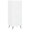 Miniatyrbilde 1 av 10: vidaXL Hylle hvit 34,5x32,5x90 cm konstruert tre