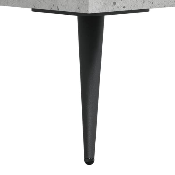 vidaXL skab 69,5x31x115 cm konstrueret træ betongrå