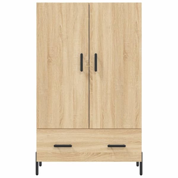 vidaXL skab 69,5x31x115 cm konstrueret træ sonoma-eg