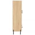 Miniatyrbillede 7 af 11: vidaXL skab 69,5x31x115 cm konstrueret træ sonoma-eg