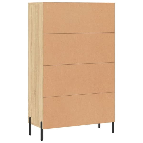 vidaXL skab 69,5x31x115 cm konstrueret træ sonoma-eg