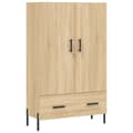 Miniatyrbillede 1 af 11: vidaXL skab 69,5x31x115 cm konstrueret træ sonoma-eg