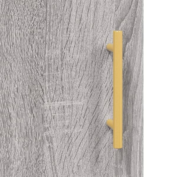 vidaXL Highboard grå sonoma 69,5x31x115 cm konstruert tre