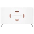 Miniatyrbilde 5 av 11: vidaXL Skjenk hvit 100x36x60 cm konstruert tre
