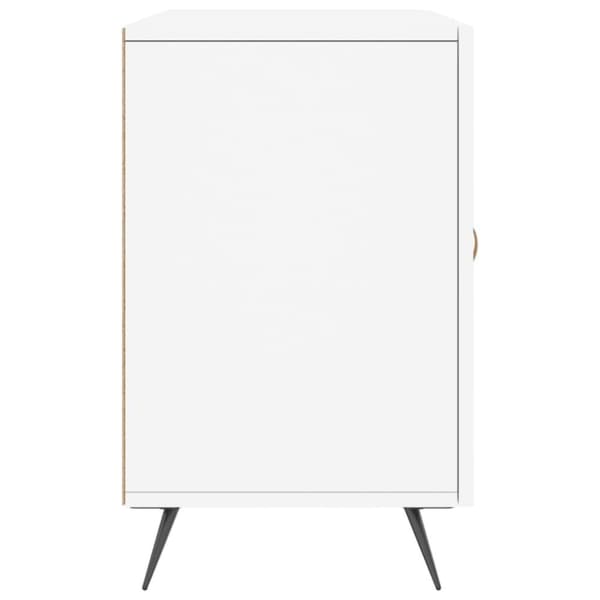 vidaXL Skjenk hvit 100x36x60 cm konstruert tre