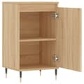 Miniatyrbillede 6 af 11: vidaXL skænke 2 stk. 40x35x70 cm konstrueret træ sonoma-eg