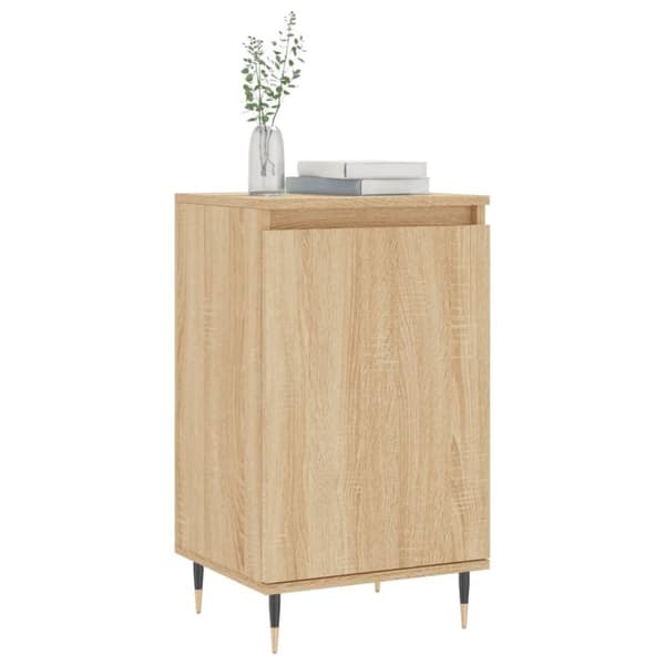 vidaXL skænke 2 stk. 40x35x70 cm konstrueret træ sonoma-eg