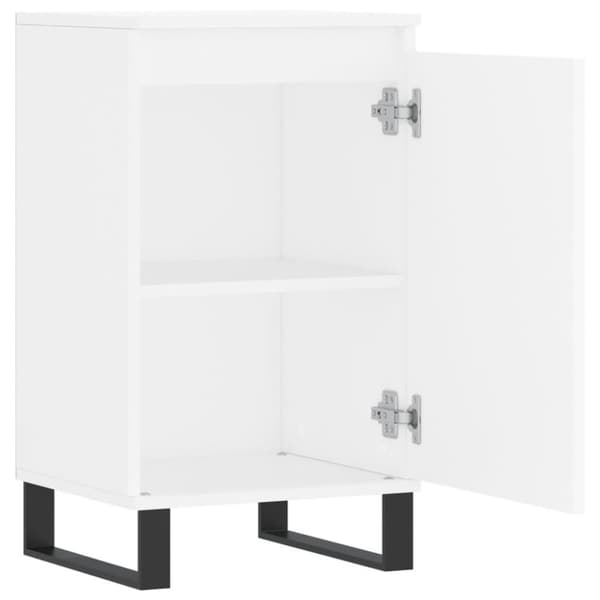 vidaXL skænke 2 stk. 40x35x70 cm konstrueret træ hvid