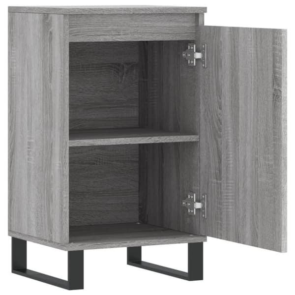 vidaXL Senkit 2 kpl harmaa Sonoma 40x35x70 cm tekninen puu
