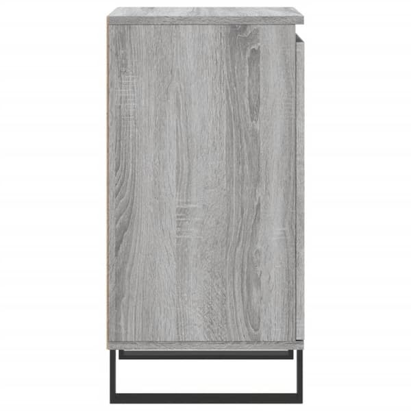 vidaXL Senkit 2 kpl harmaa Sonoma 40x35x70 cm tekninen puu