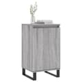 Pikkukuva 2 / 11: vidaXL Senkit 2 kpl harmaa Sonoma 40x35x70 cm tekninen puu