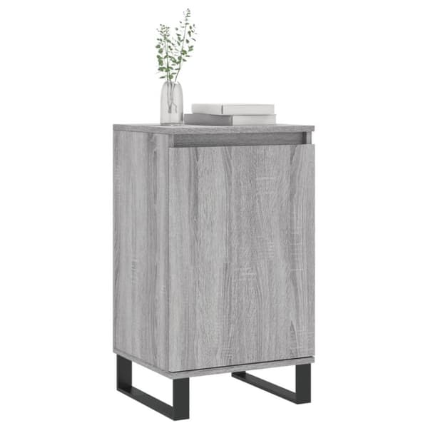 vidaXL Senkit 2 kpl harmaa Sonoma 40x35x70 cm tekninen puu