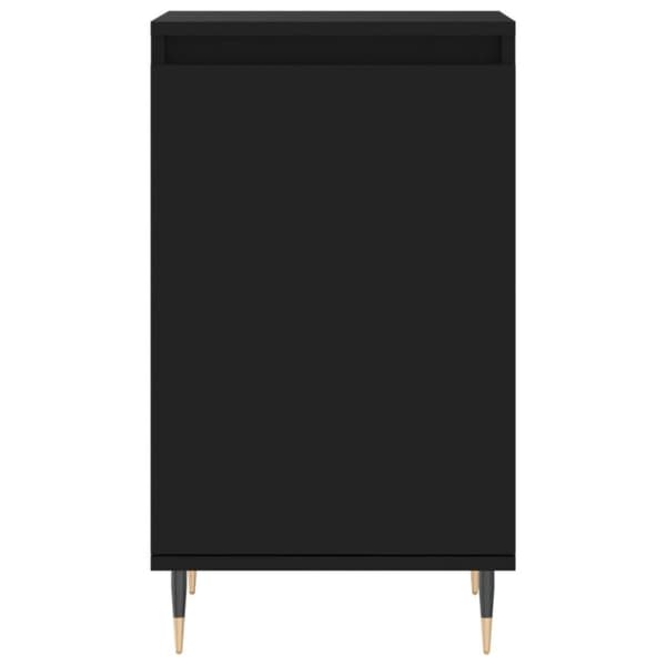 vidaXL Senkit 2 kpl musta 40x35x70 cm tekninen puu